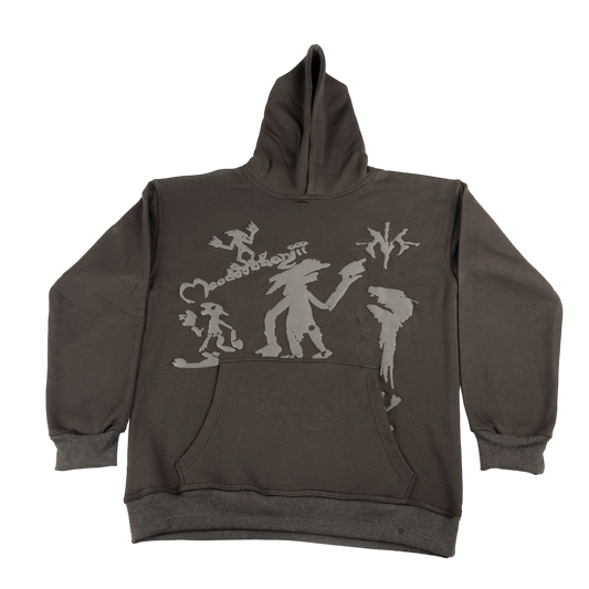Washed Black Campfire Hoodie